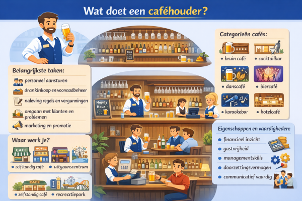 Wat doet een cafehouder